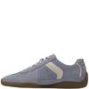 CLARKS WOMENS LACE TRAINER - LIGHT BLUE MULTI
